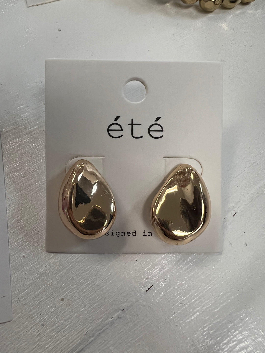 Teardrop Stud