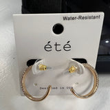 Mini Diamond Hoop