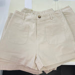 khaki shorts
