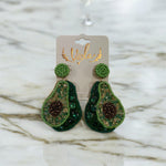 Avocado Earrings - MainStreet Clothing Co.