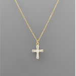 Diamond Cross Necklace - MainStreet Clothing Co.