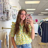 Field of Flowers top - MainStreet Clothing Co.