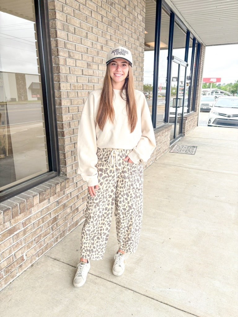 Free As Can Be Leopard Pant - MainStreet Clothing Co.