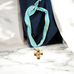 Hart Designs | Key to My Heart Cross Pendant Scarf Necklace - MainStreet Clothing Co.