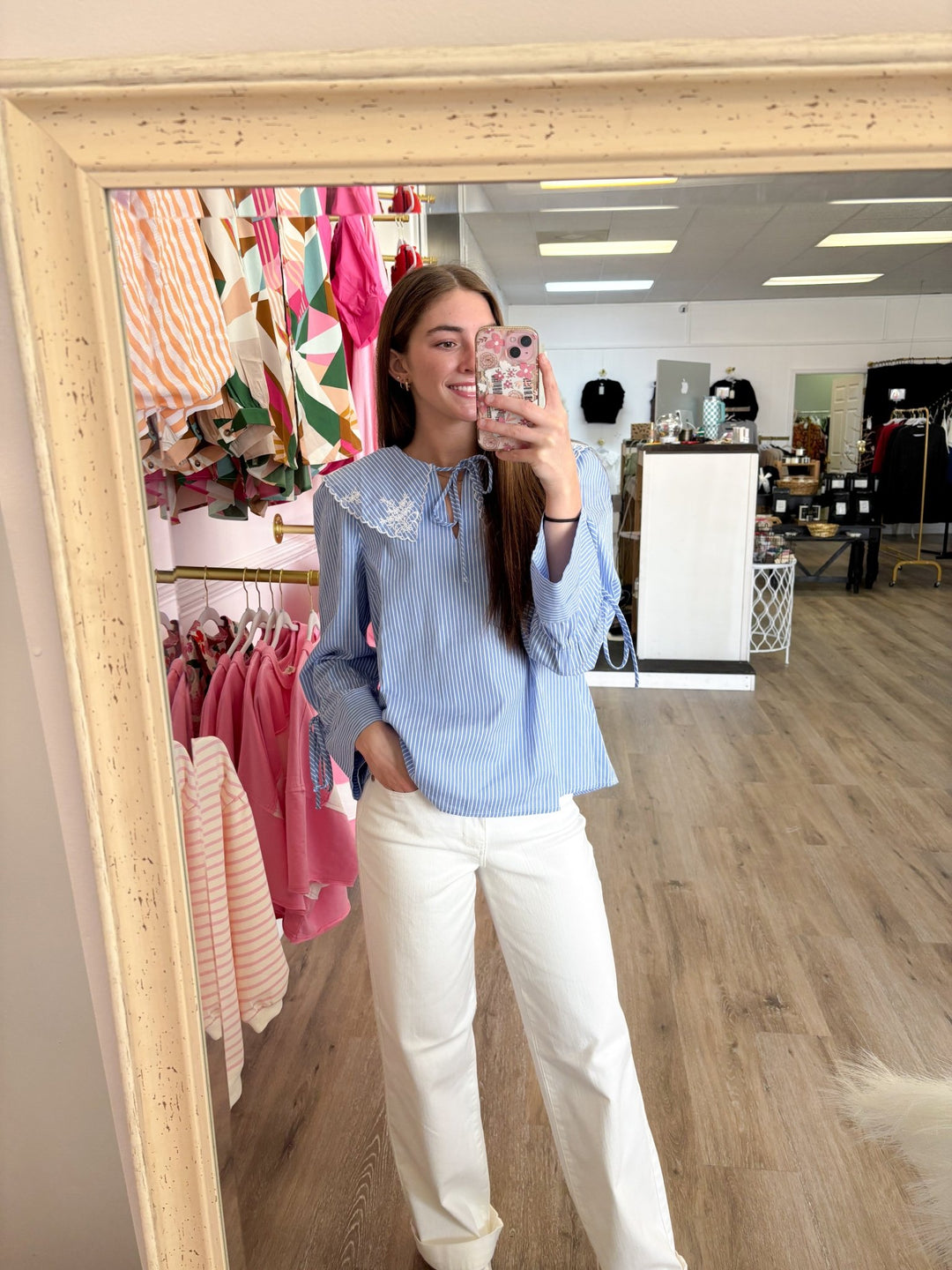 Judy Blue White Wide Leg Jean - MainStreet Clothing Co.