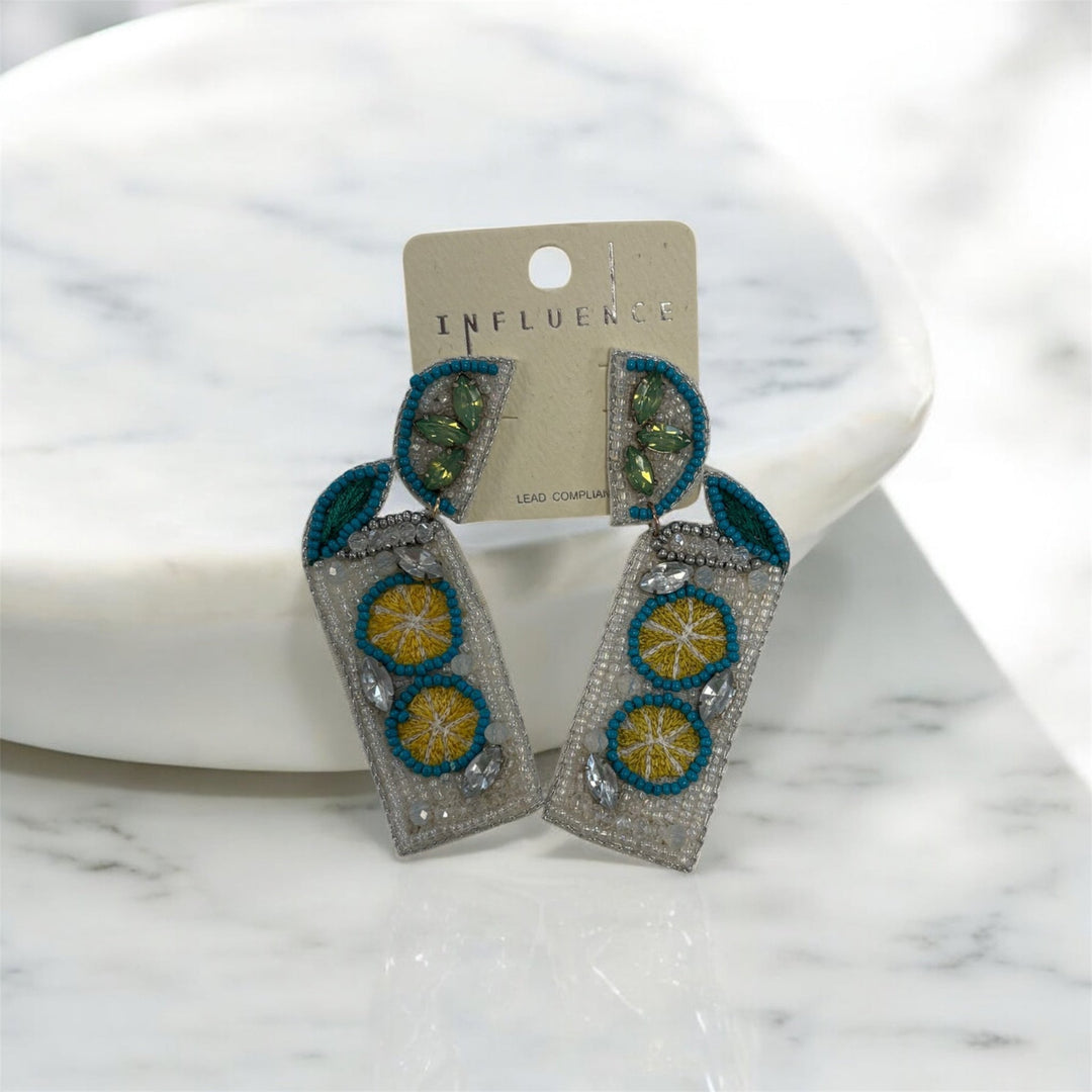 Lemon Drop Earrings - MainStreet Clothing Co.