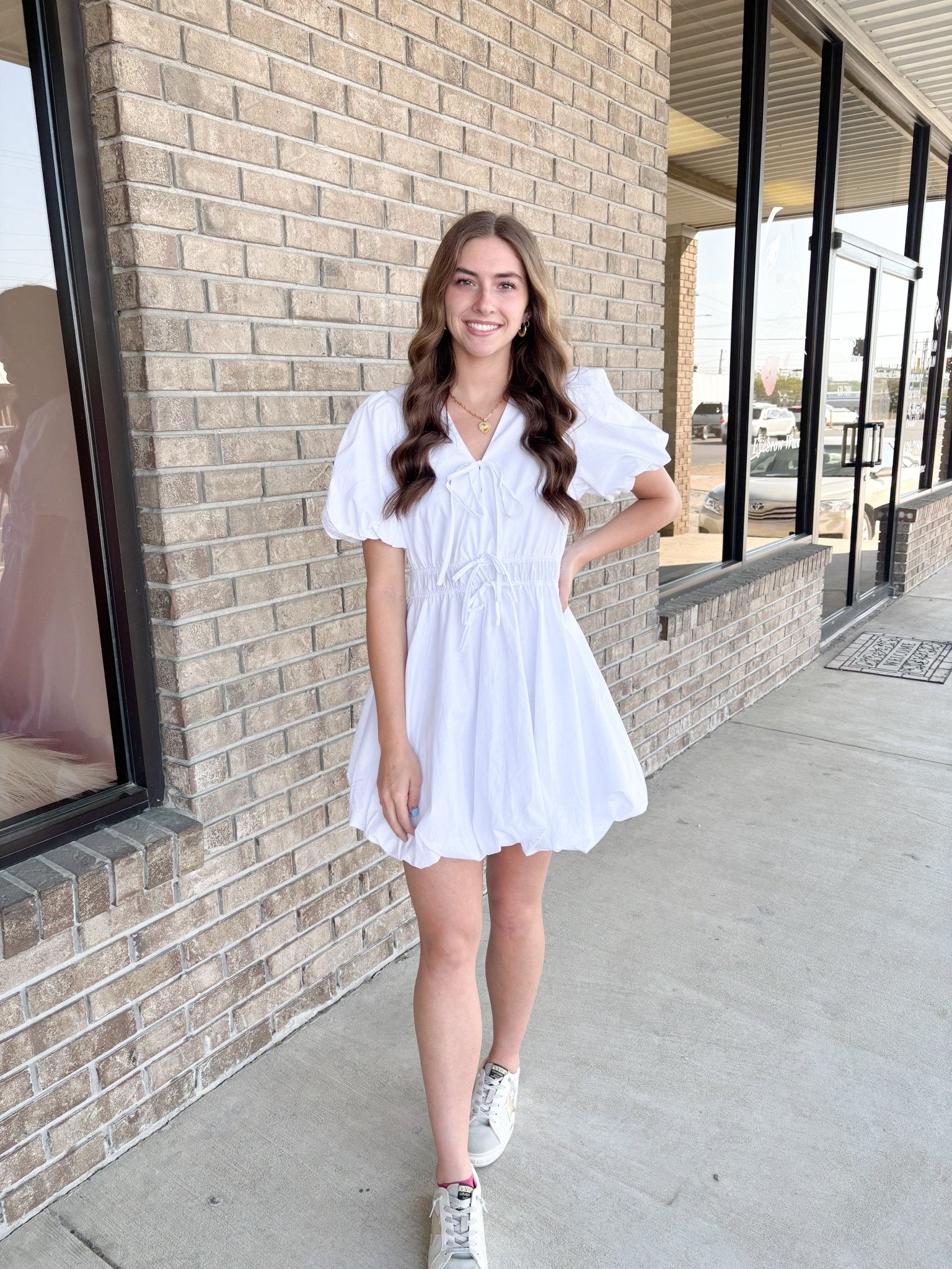 Moments Made Bubble Dress - MainStreet Clothing Co.