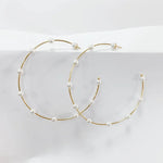 Pearl Hoops | Allison Avery - MainStreet Clothing Co.