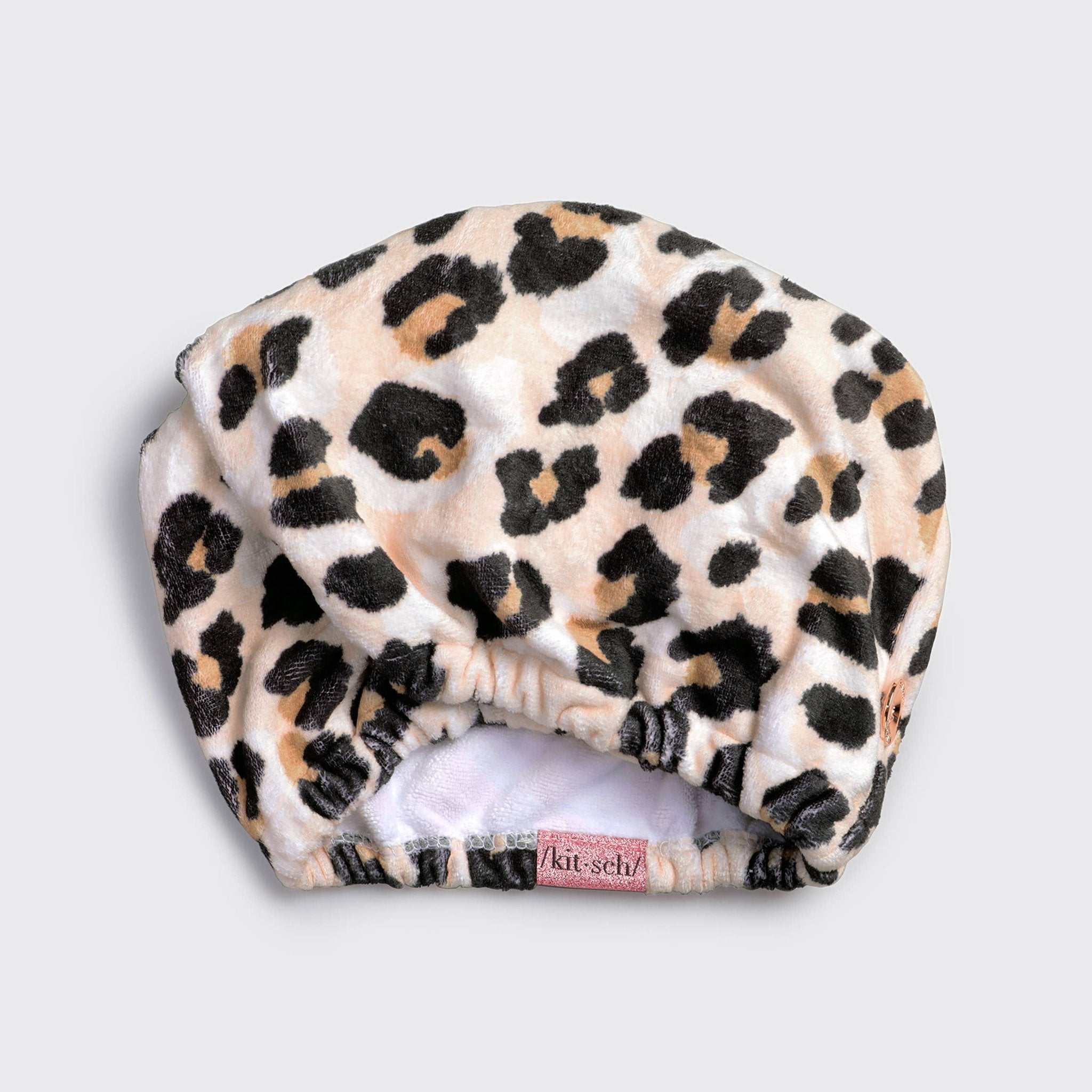Quick Dry Hair Towel - Leopard - MainStreet Clothing Co.