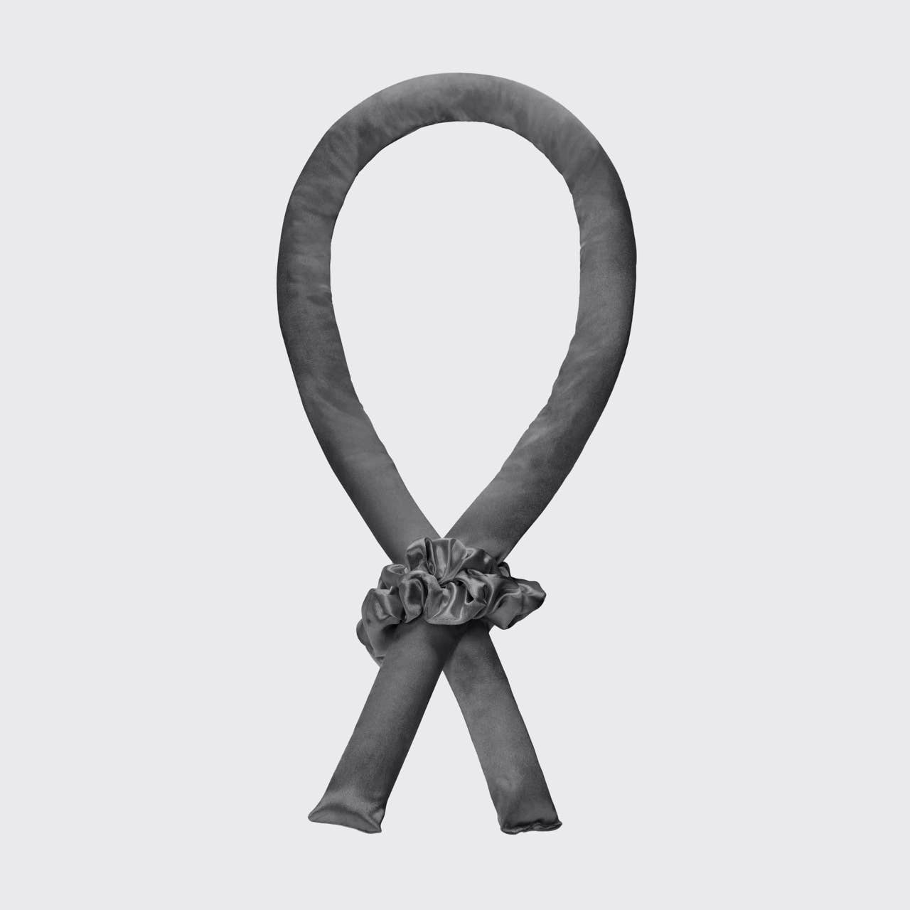 Satin Heatless Curling Set - Charcoal - MainStreet Clothing Co.