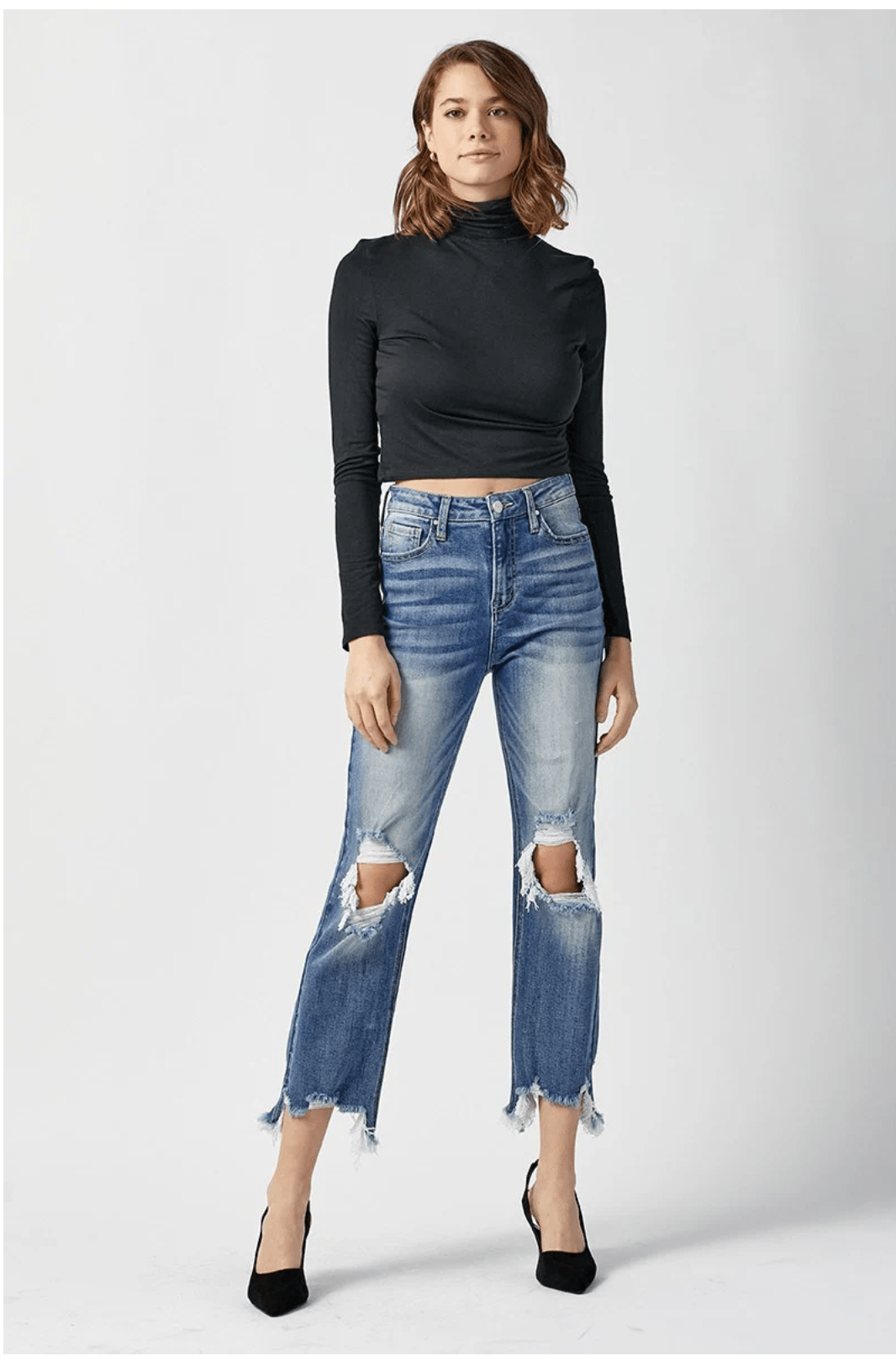 The Sara Jeans Risen - MainStreet Clothing Co.