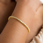 18K Gold Diamond Tennis Bracelet - Grayce's Boutique