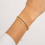 18K Gold Diamond Tennis Bracelet - Grayce's Boutique