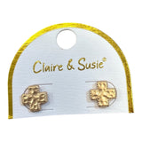 Cross Studded Earring