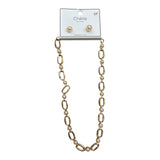 Chain Pearl Necklace