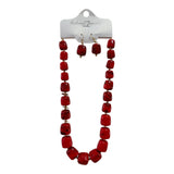 Be Known Red Chunky Necklace
