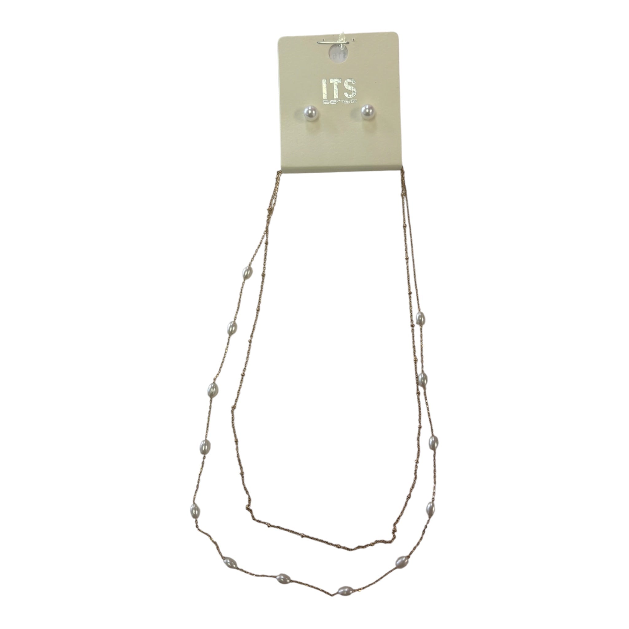 Addie Dainty Pearl Necklace Set - Grayce's Boutique