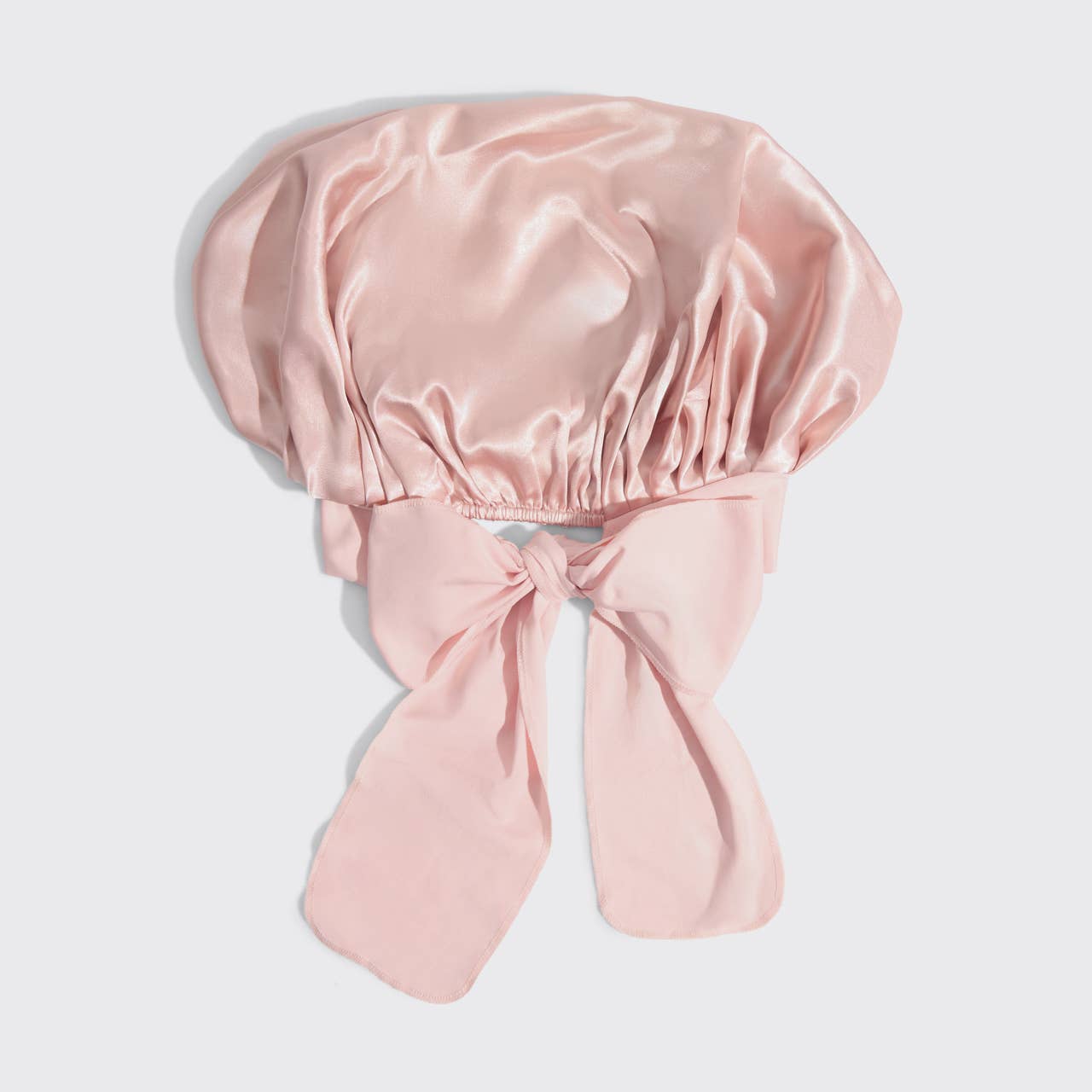 Adjustable Oversized Satin Bonnet - Blush - MainStreet Clothing Co.