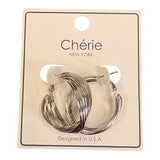Ainsley Twisted Hoops - Grayce's Boutique
