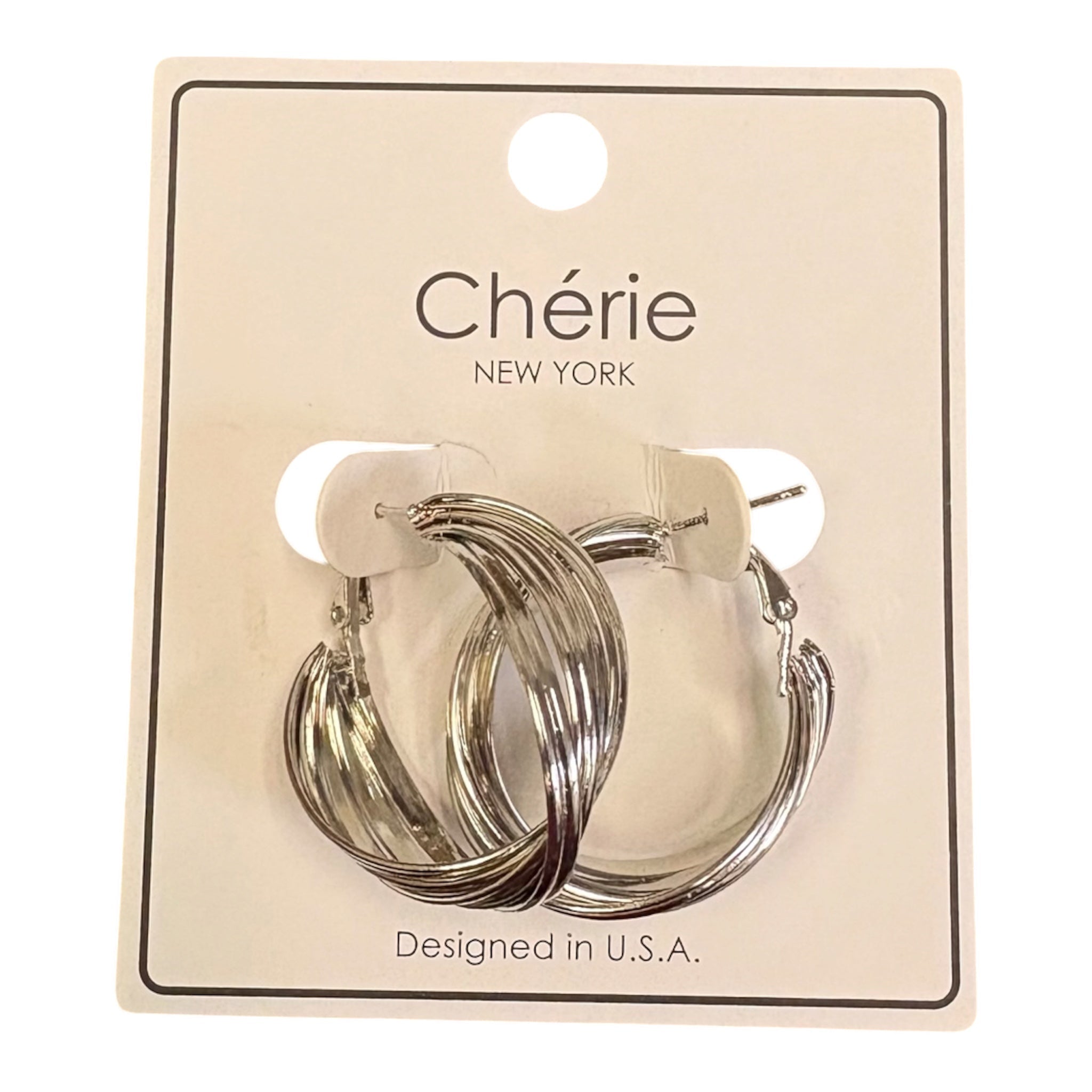 Ainsley Twisted Hoops - Grayce's Boutique
