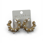 All Out Pearl Hoops - MainStreet Clothing Co.