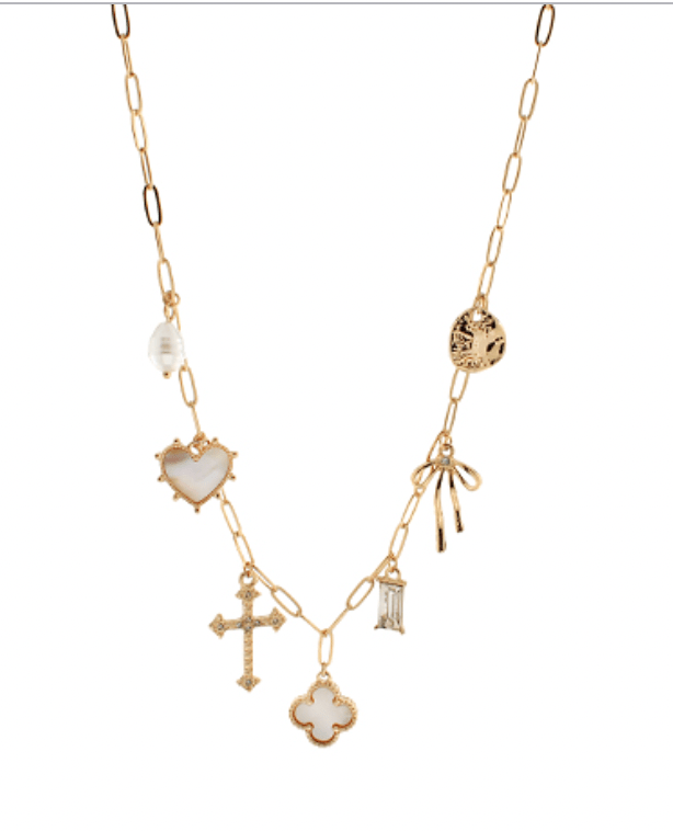 All You Need Charm Necklace - MainStreet Clothing Co.