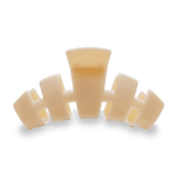 Almond Beige Large Claw Clip | Teleties - Grayce's Boutique