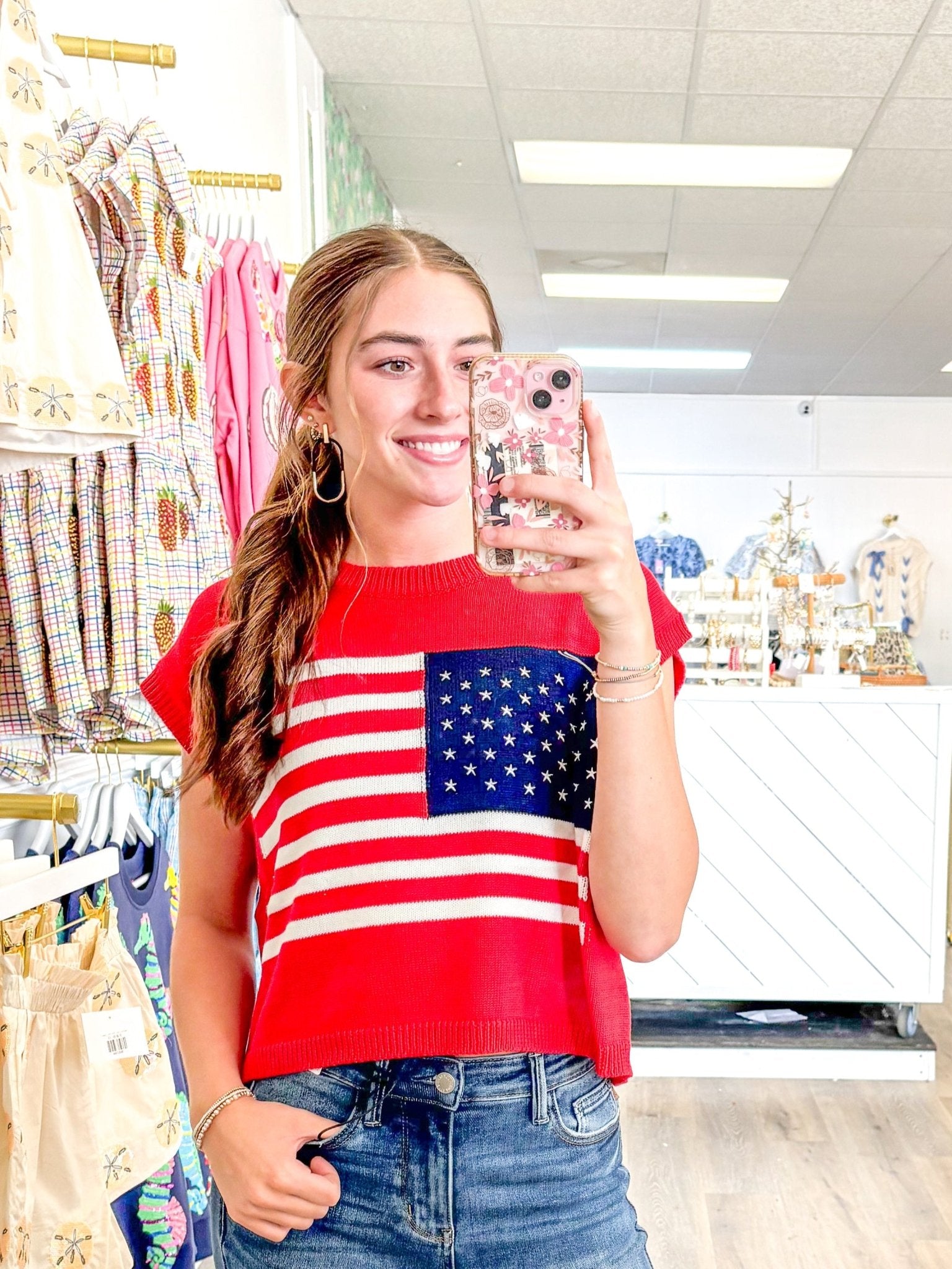 American Heart Sweater - MainStreet Clothing Co.