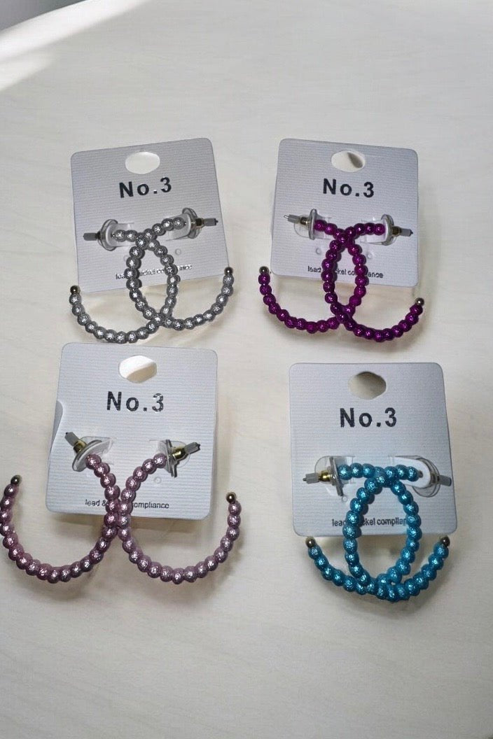 Angie Metallic Hoop - MainStreet Clothing Co.