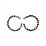 Bailee Beaded Hoop - Grayce's Boutique