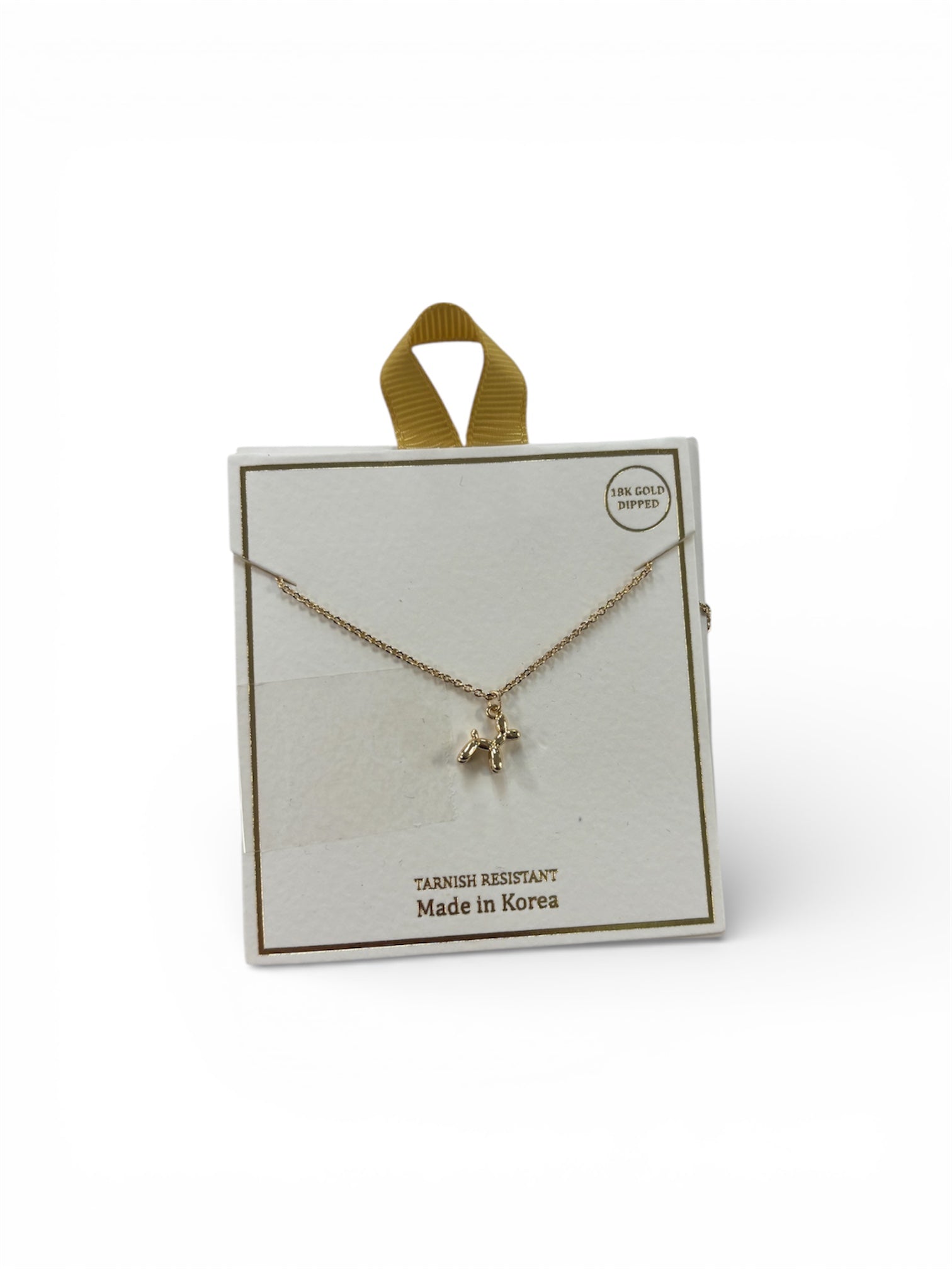 Balloon Dog Necklace - MainStreet Clothing Co.