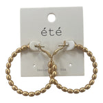 Beaded Hoops - Grayce's Boutique