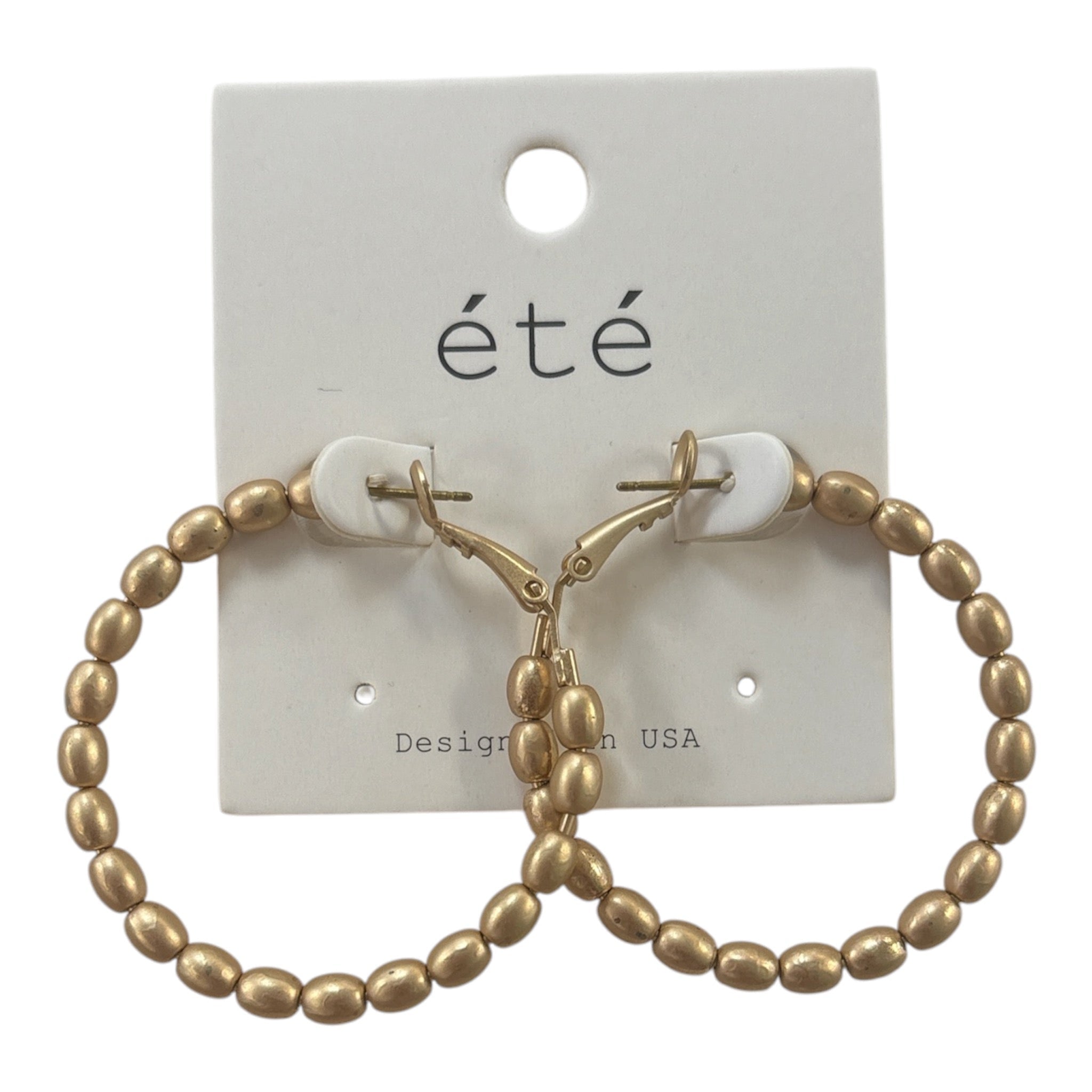 Beaded Hoops - Grayce's Boutique