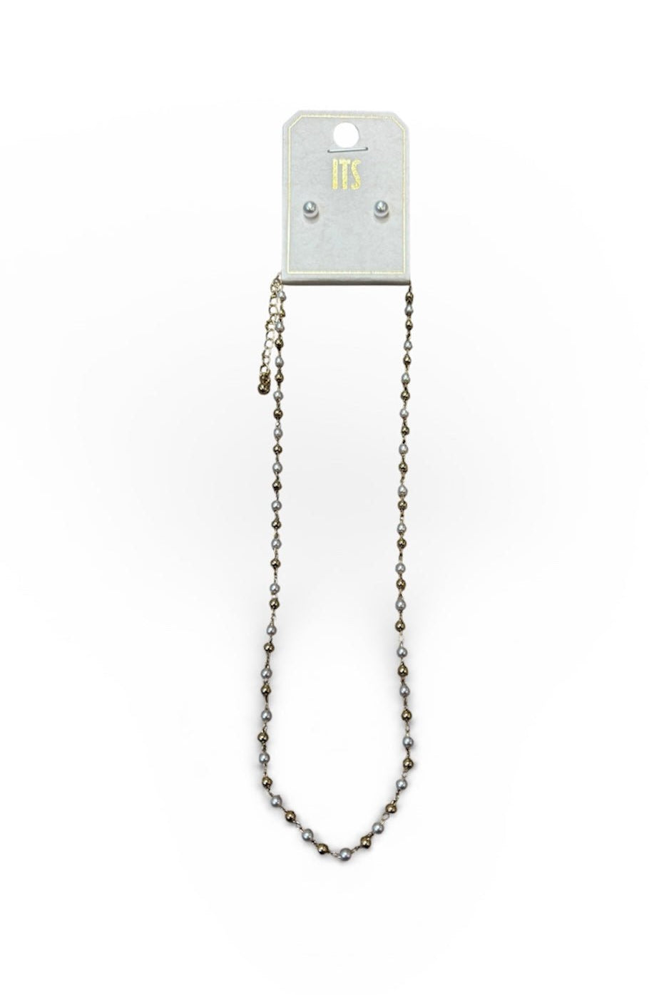 Beaded Pearl Necklace - Grayce's Boutique