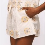 Beige Sand Dollar Cotton Short | Queen of Sparkles - MainStreet Clothing Co.