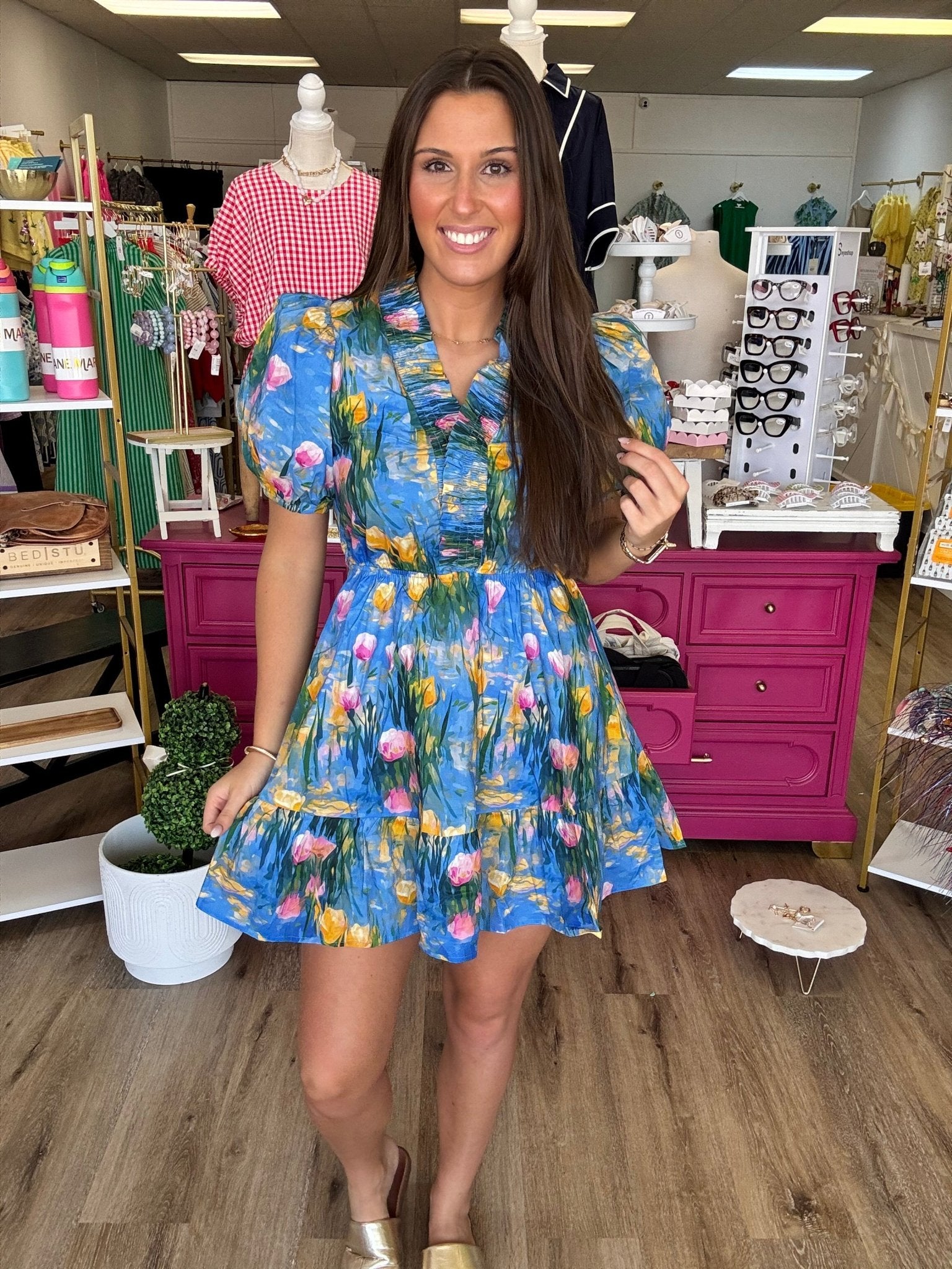 Bluebell Blossom Mini Dress