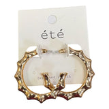 Bold of You Hoop - Grayce's Boutique