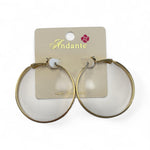 Britt Simple Gold Hoop - MainStreet Clothing Co.