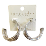 By the Way Textured Hoop - Grayce's Boutique