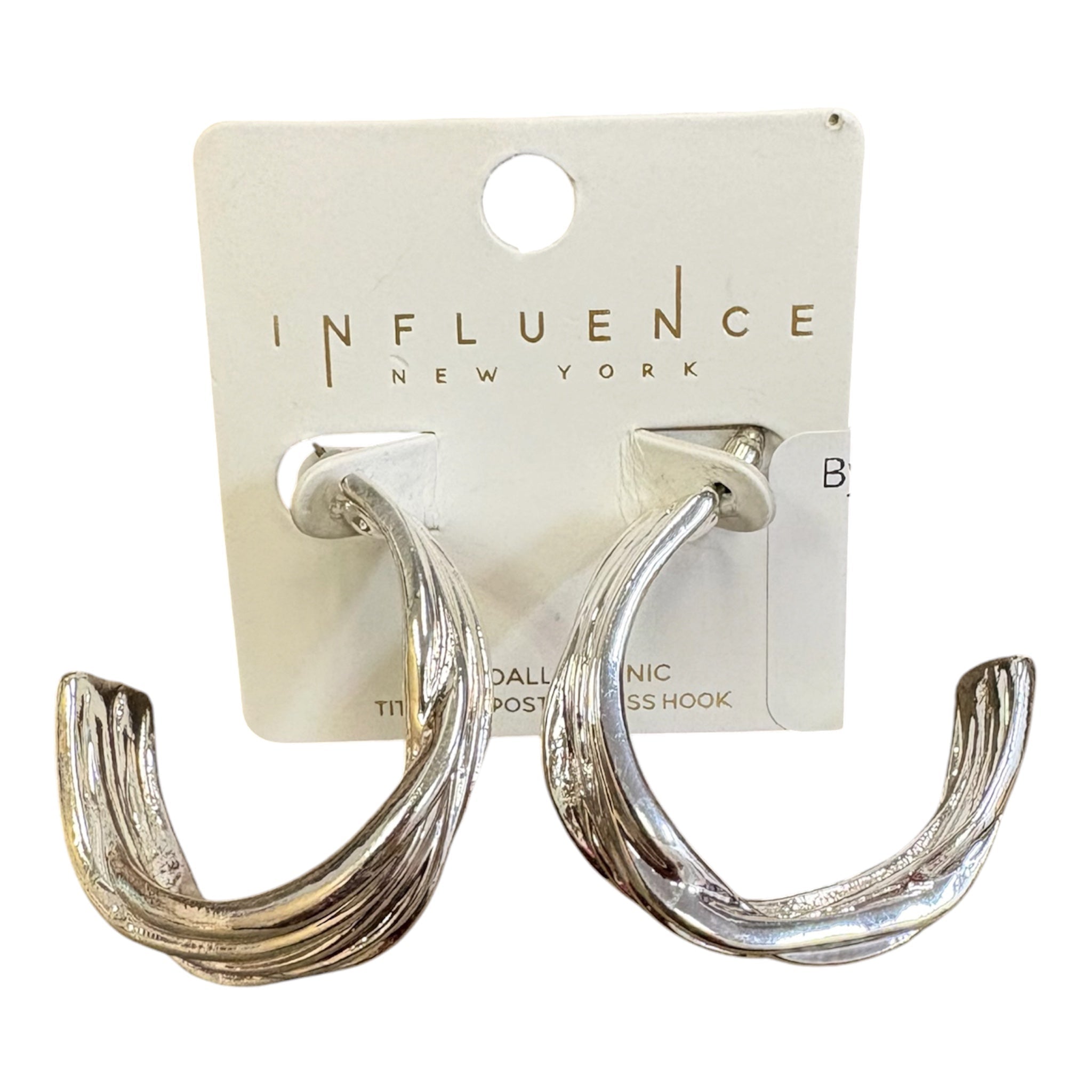 By the Way Textured Hoop - Grayce's Boutique