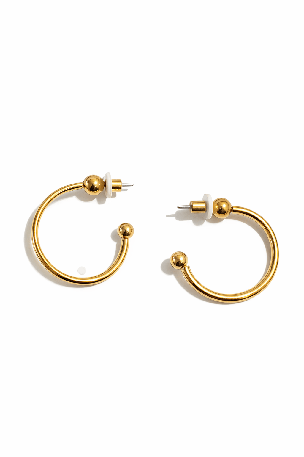 Carleigh Ball Hoop Small - Grayce's Boutique