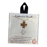 Centered In Strength Necklace - Grayce's Boutique