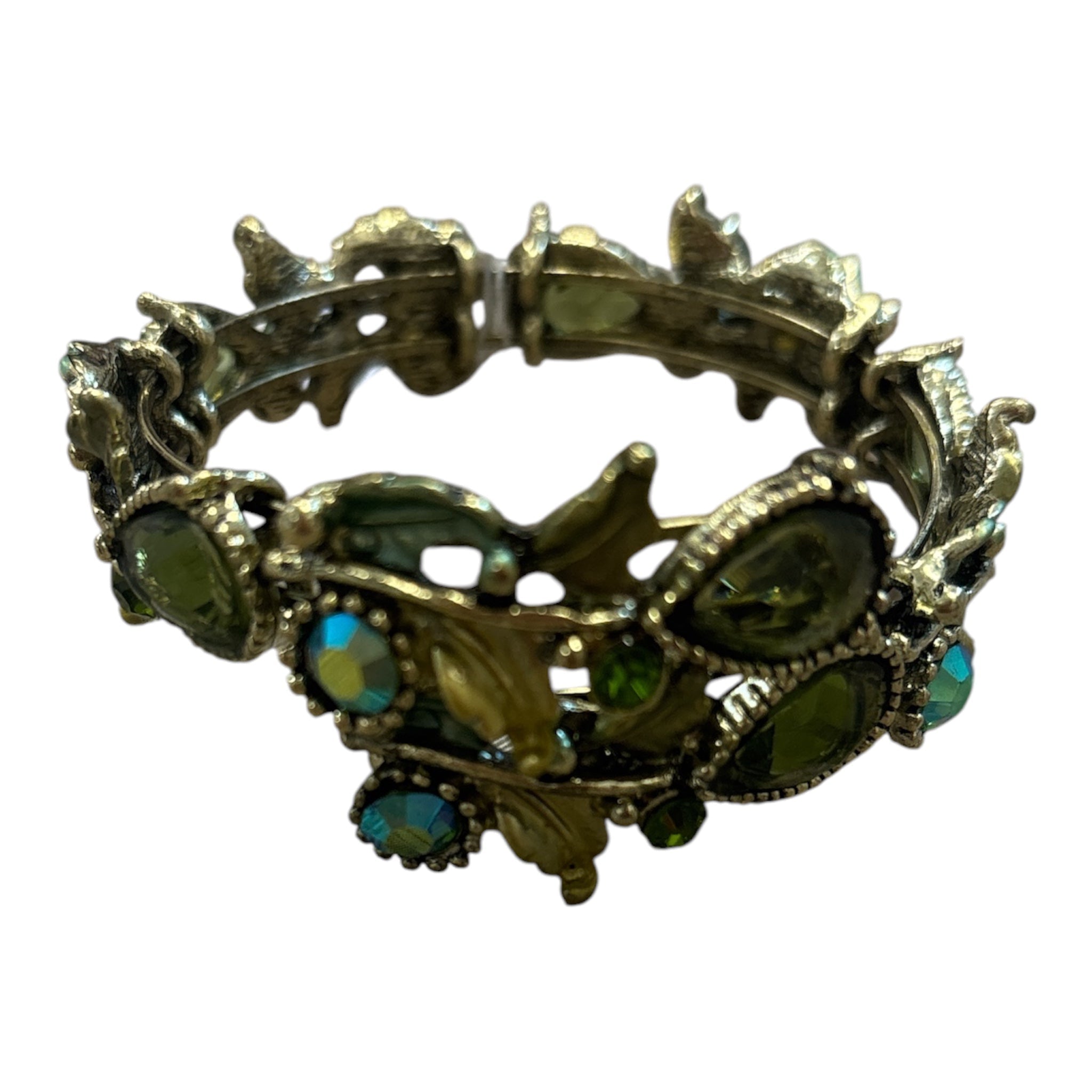 Chloee Bracelet | Green Multi - Grayce's Boutique