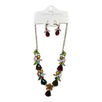 Chloee Necklace | Red Multi - Grayce's Boutique