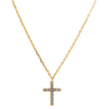 Christina Cross Necklace - MainStreet Clothing Co.