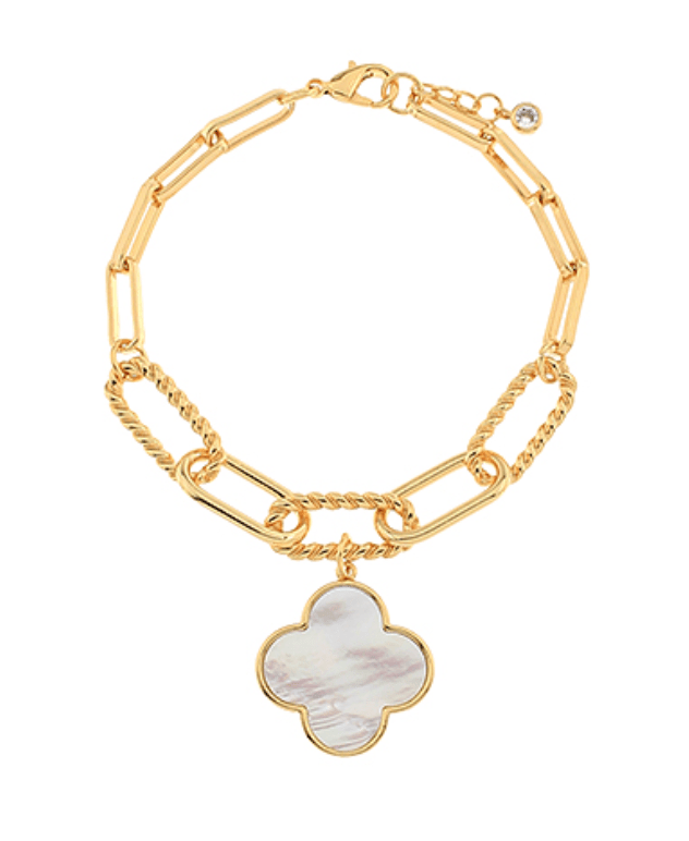 Chunky Clover Bracelet - MainStreet Clothing Co.