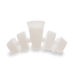 Classic Coconut White Large Claw Clip | Teleties - Grayce's Boutique