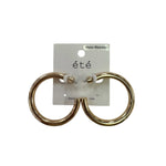 Classy Girl Hoops - Large - Grayce's Boutique