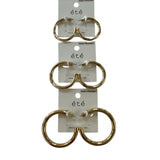Classy Girl Hoops - Medium - Grayce's Boutique