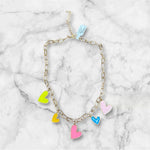 Colorful Heart Necklace - MainStreet Clothing Co.